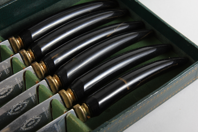 Stainless Steel And Bakelite Empire Brand Sheffield Blades