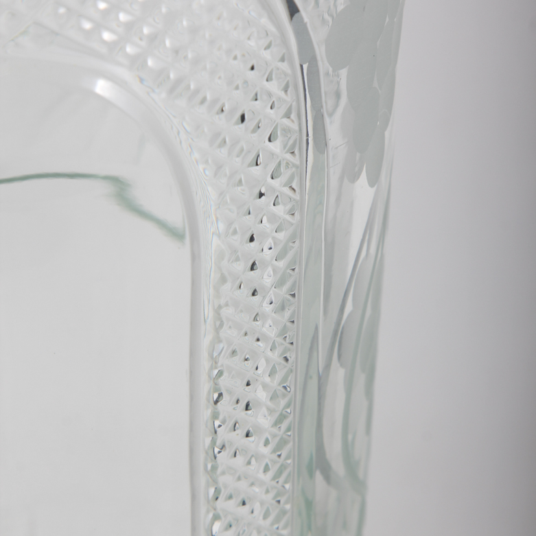 Vintage Cut Glass Russian Liquor  Bottles