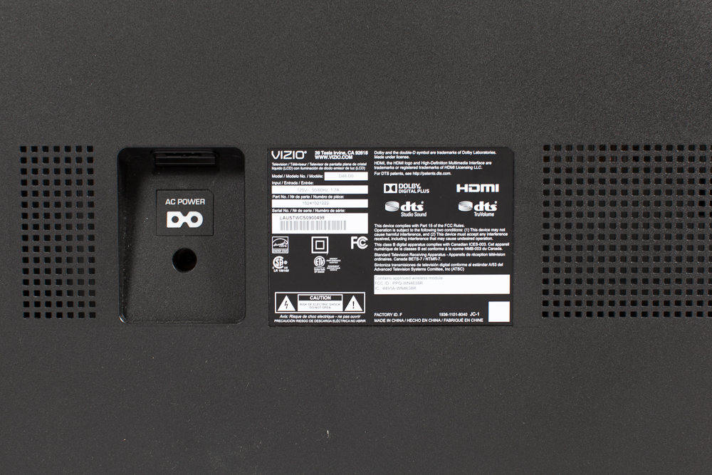 Vizio D- Series 48" Television