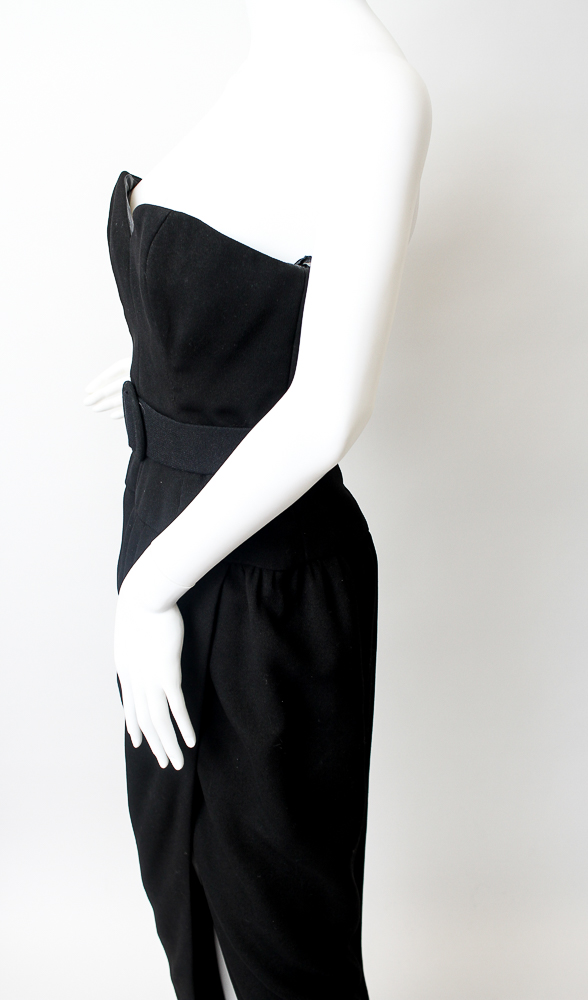 Unworn Vintage 1980s Victor Costa Evening Gown