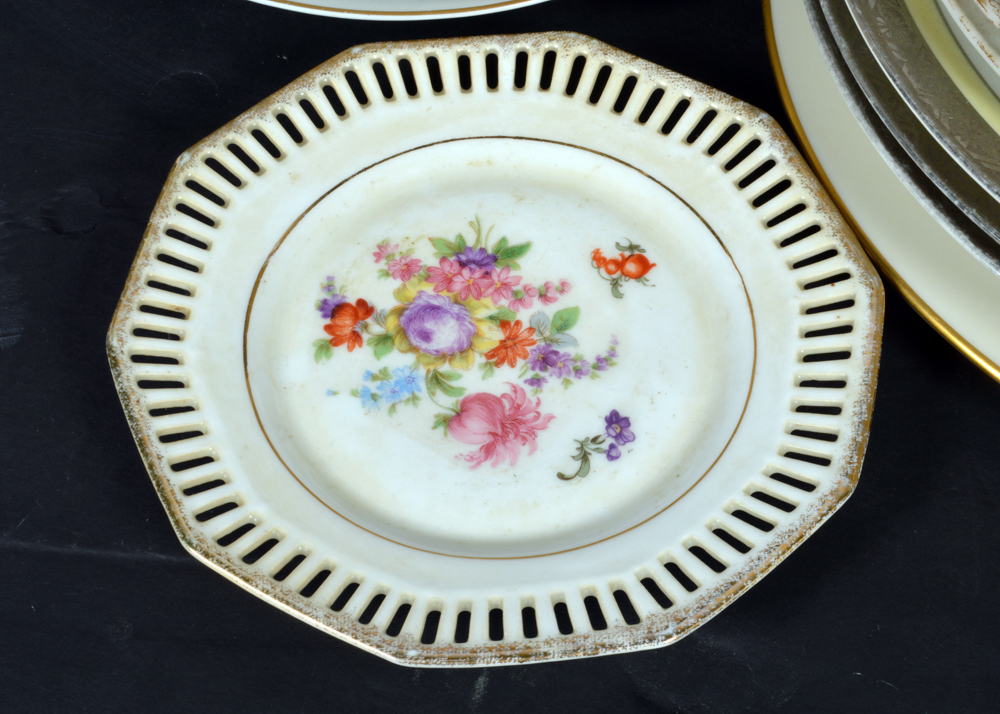 Decorative Mixed China Collection with Haviland Hutschenreuther and Lenox