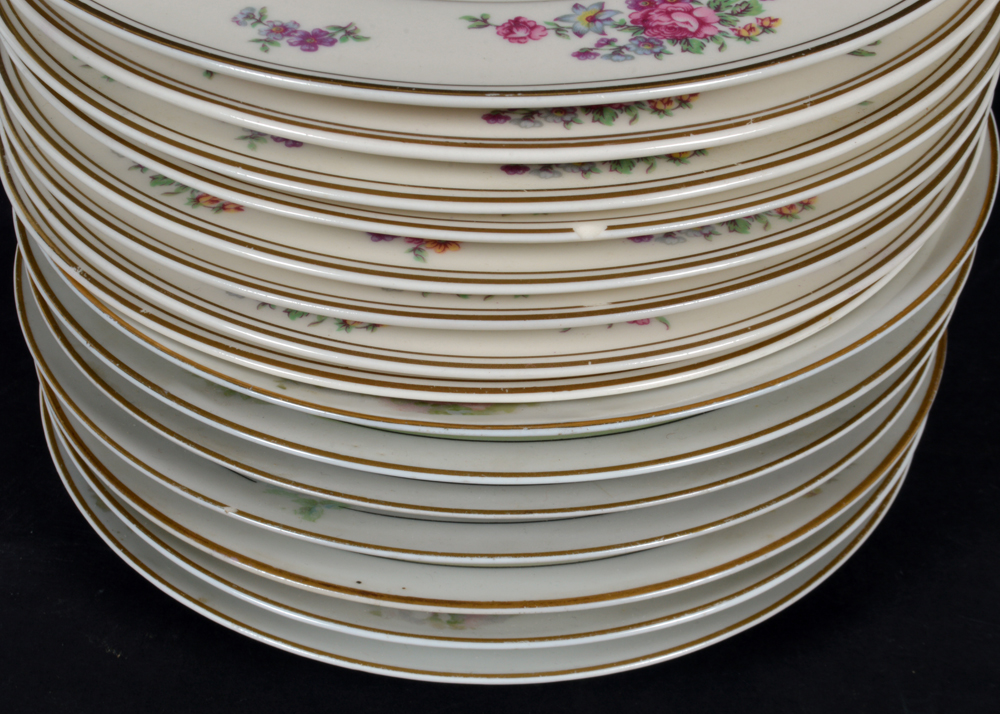 Decorative Mixed China Collection with Haviland Hutschenreuther and Lenox