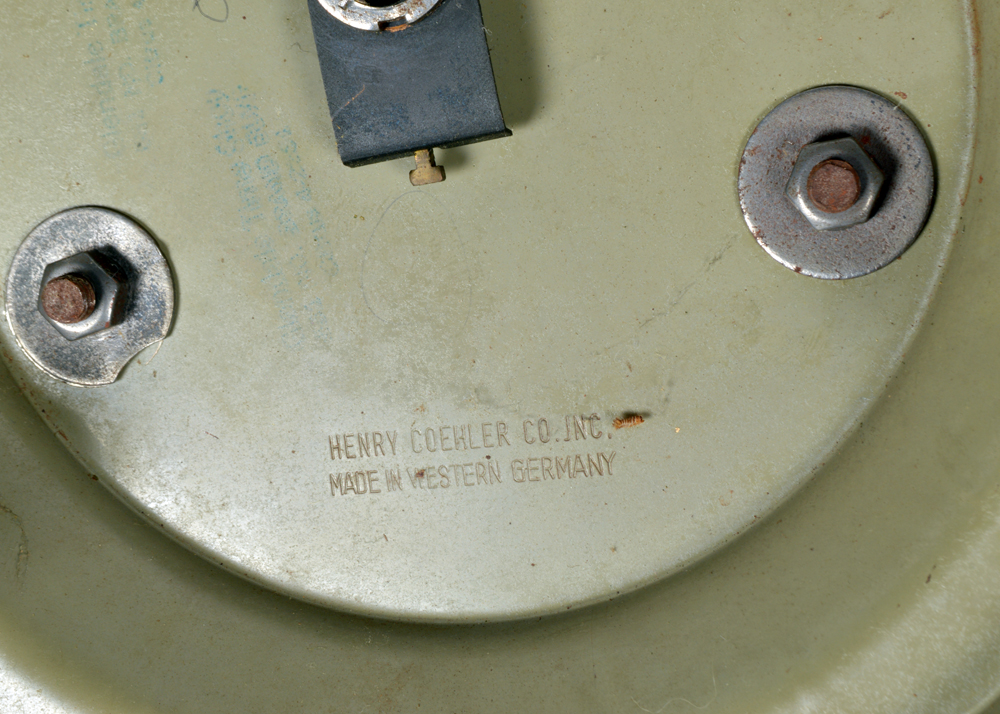 Vintage German Heco Brass Anniversary Clock