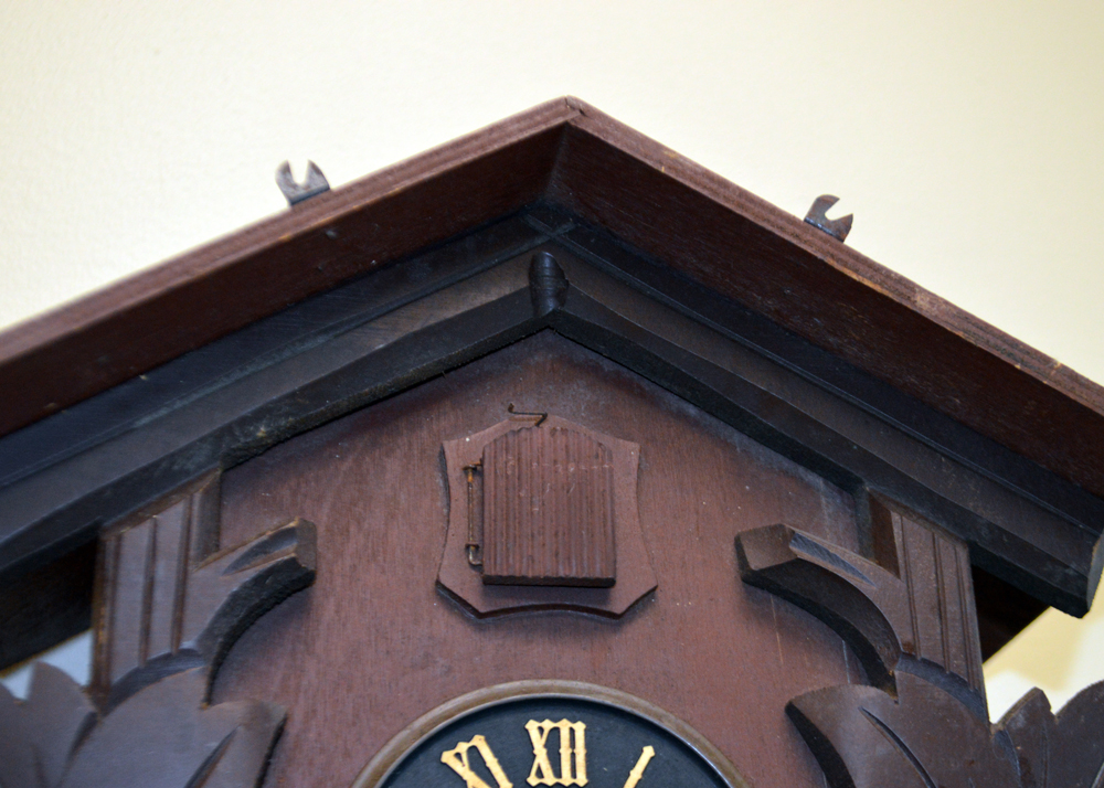 Vintage German Wooden Bachmaier & Klemmer Cuckoo Clock