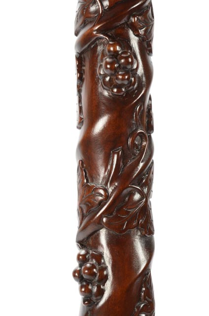 Tall Wood Pedestal Fern Stand