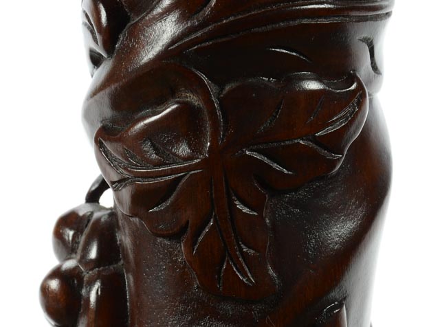 Tall Wood Pedestal Fern Stand