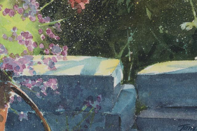 Tom Bluemlein Original Watercolor Painting