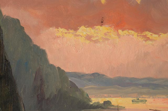 De Silva Original Oil Painting on Linen Seascape