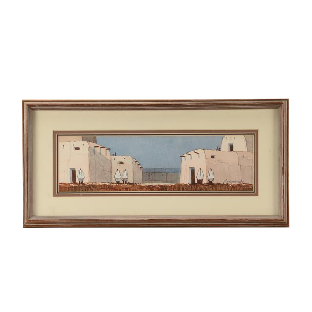 Brigman Original Watercolor Painting