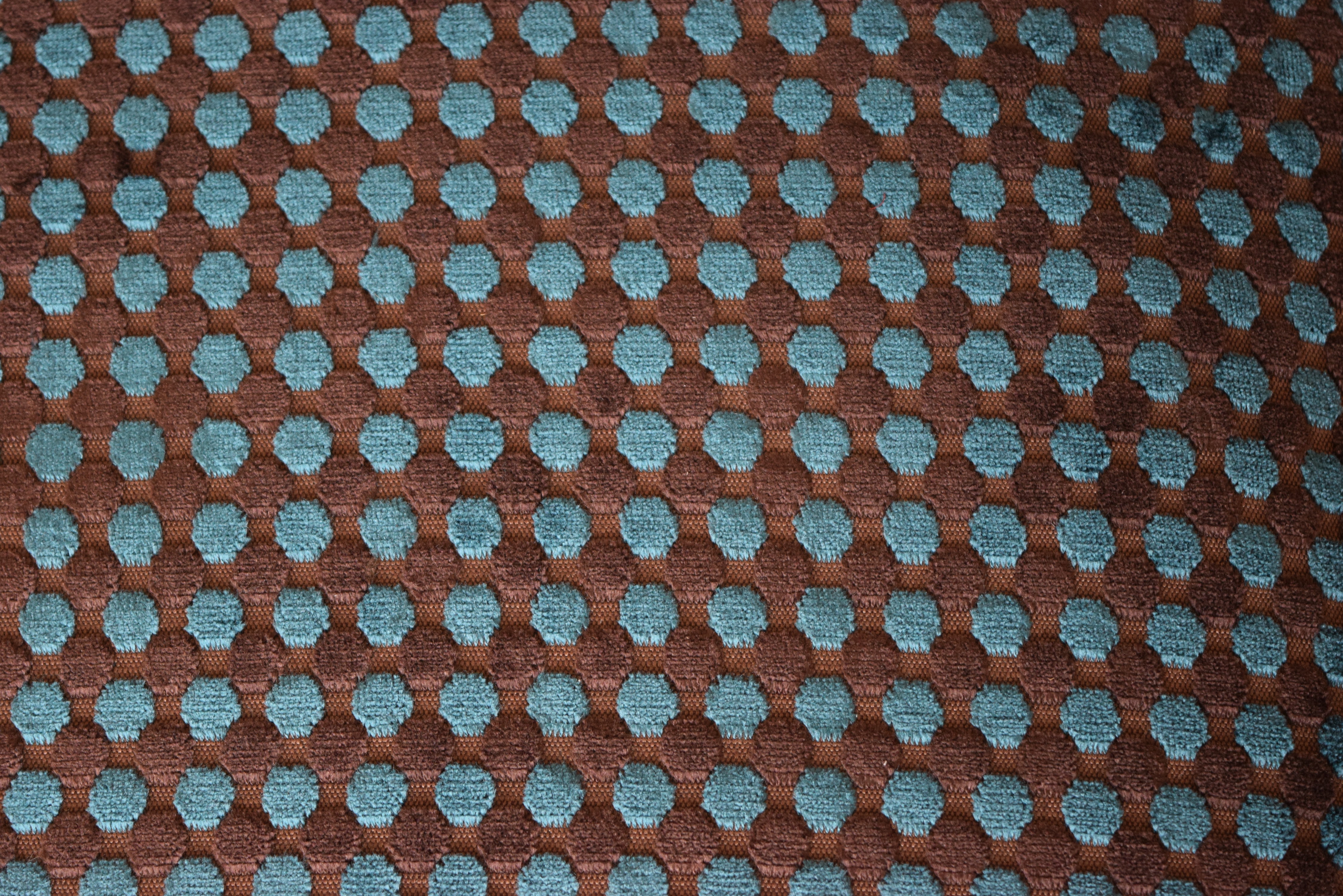 Custom Upholstered 19th Century French Empire Daybed in Walnut