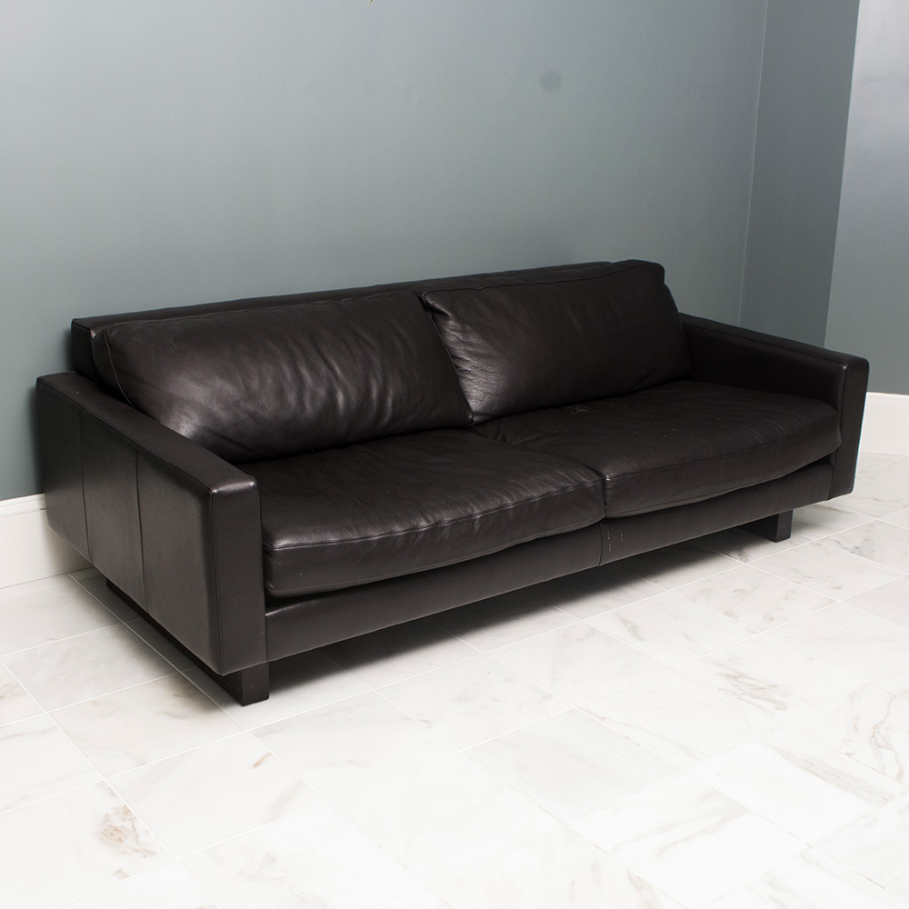 Room & Board "Hess" Leather Sofa