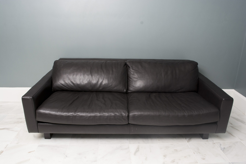 Room & Board "Hess" Leather Sofa