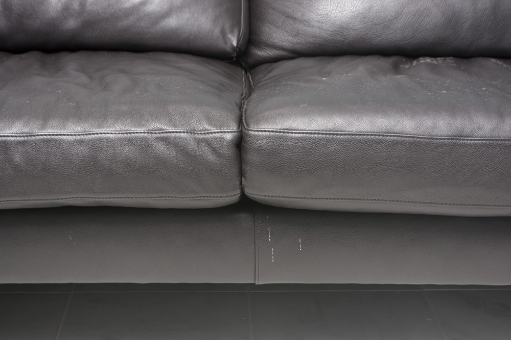 Room & Board "Hess" Leather Sofa