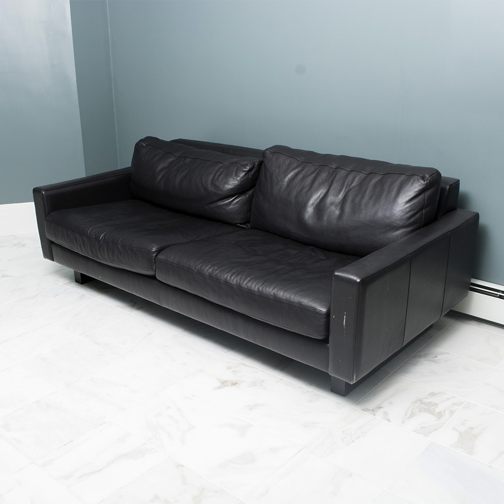 Room & Board "Hess" Leather Sofa