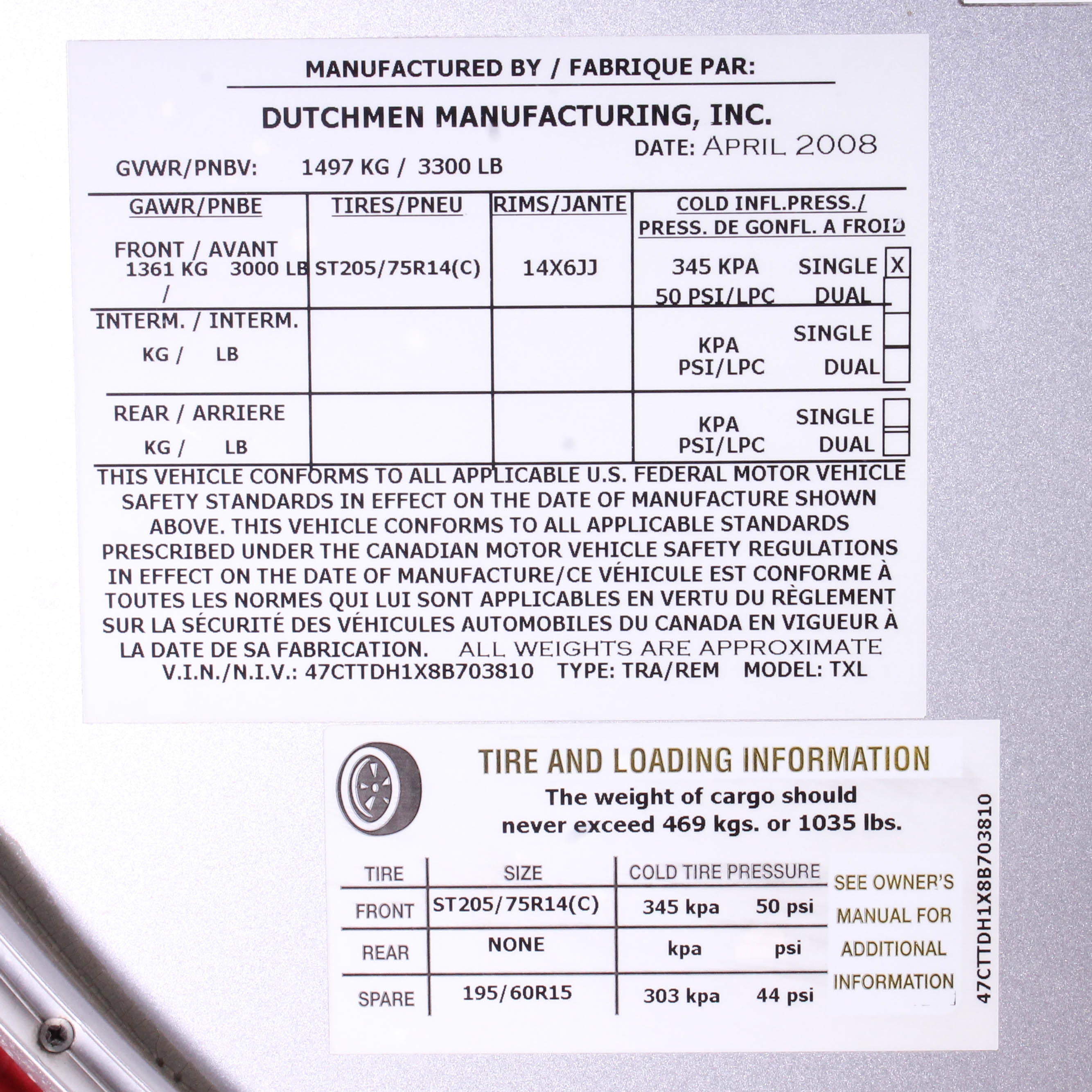 T@DA Microlite Travel Trailer