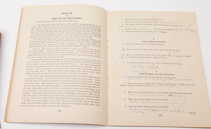 Vintage School Books