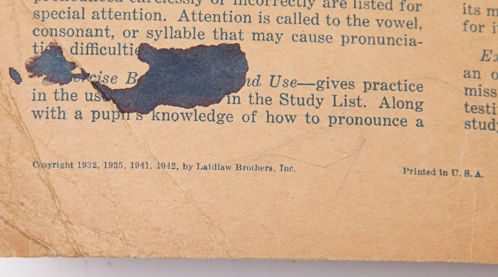 Vintage School Books