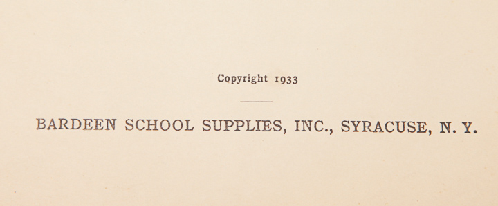Vintage School Books