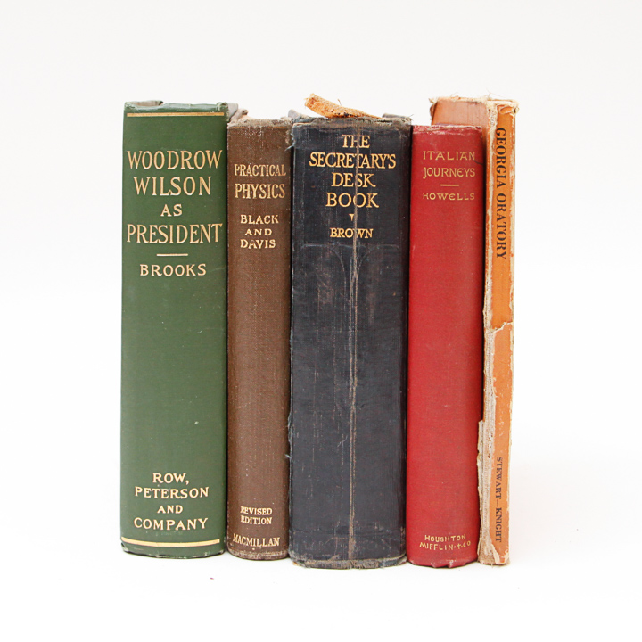 Vintage Hardback Books