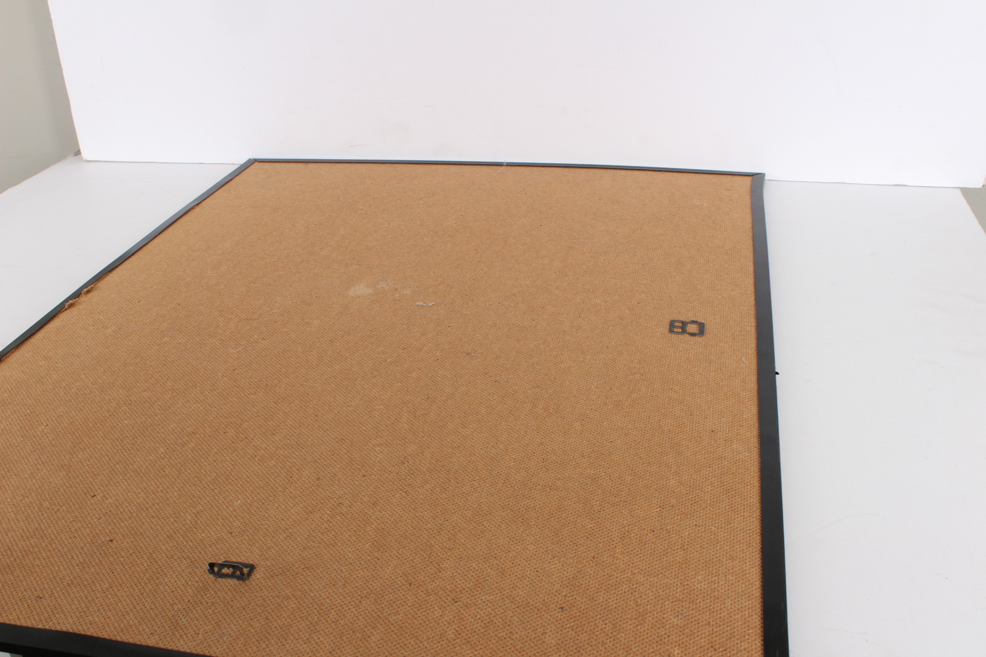 Vintage Original Large Abstract Collage "Bucking Establishment"