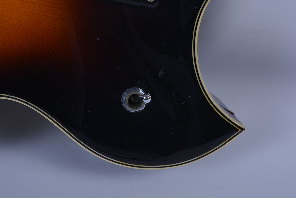 1970s Ventura Hollow Body Guitar With Canvas Case