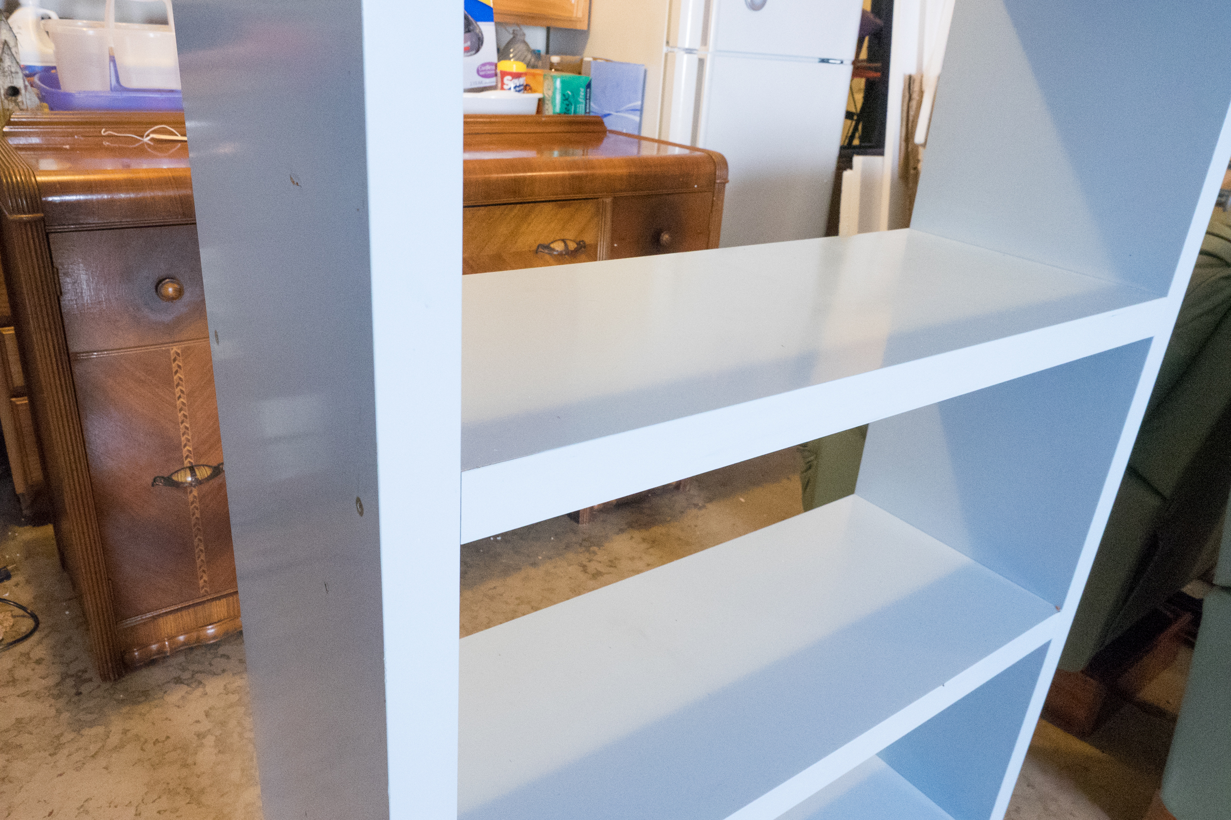 Blue Shelving Unit