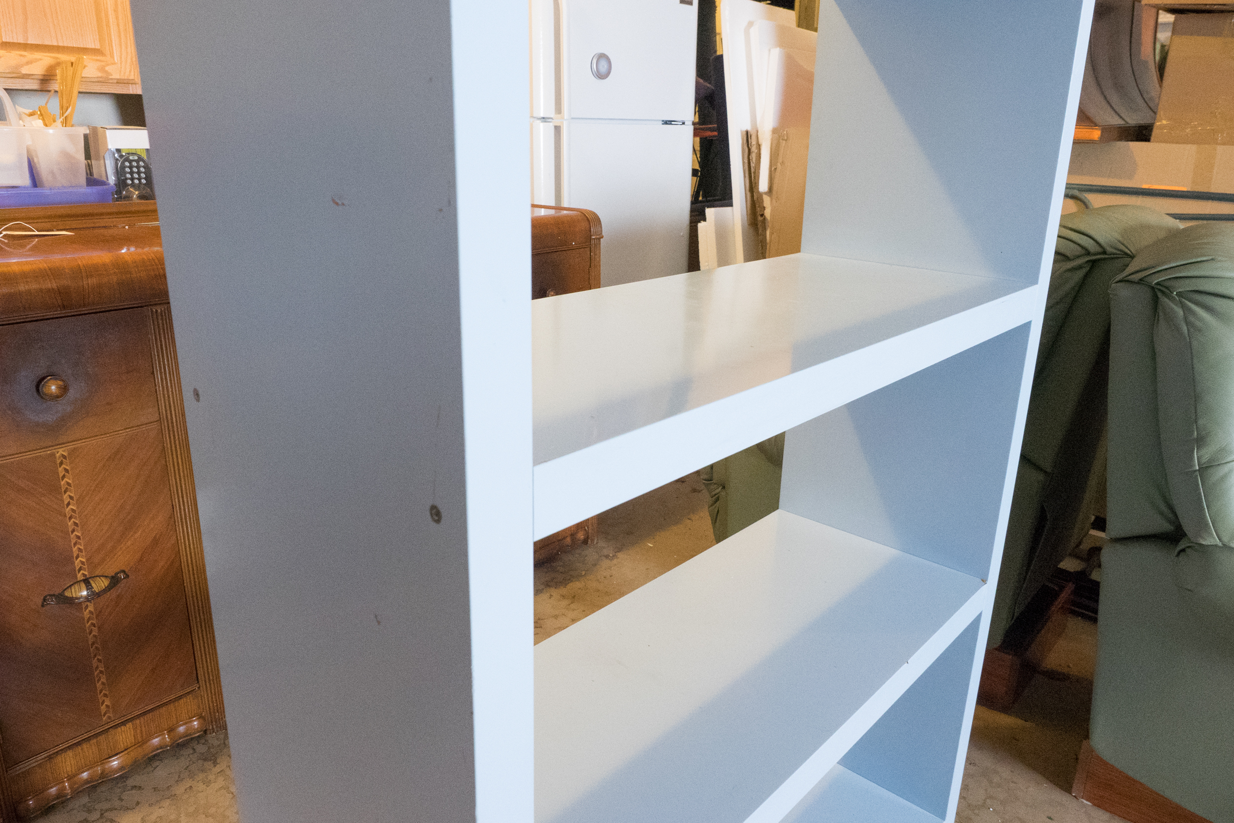 Blue Shelving Unit