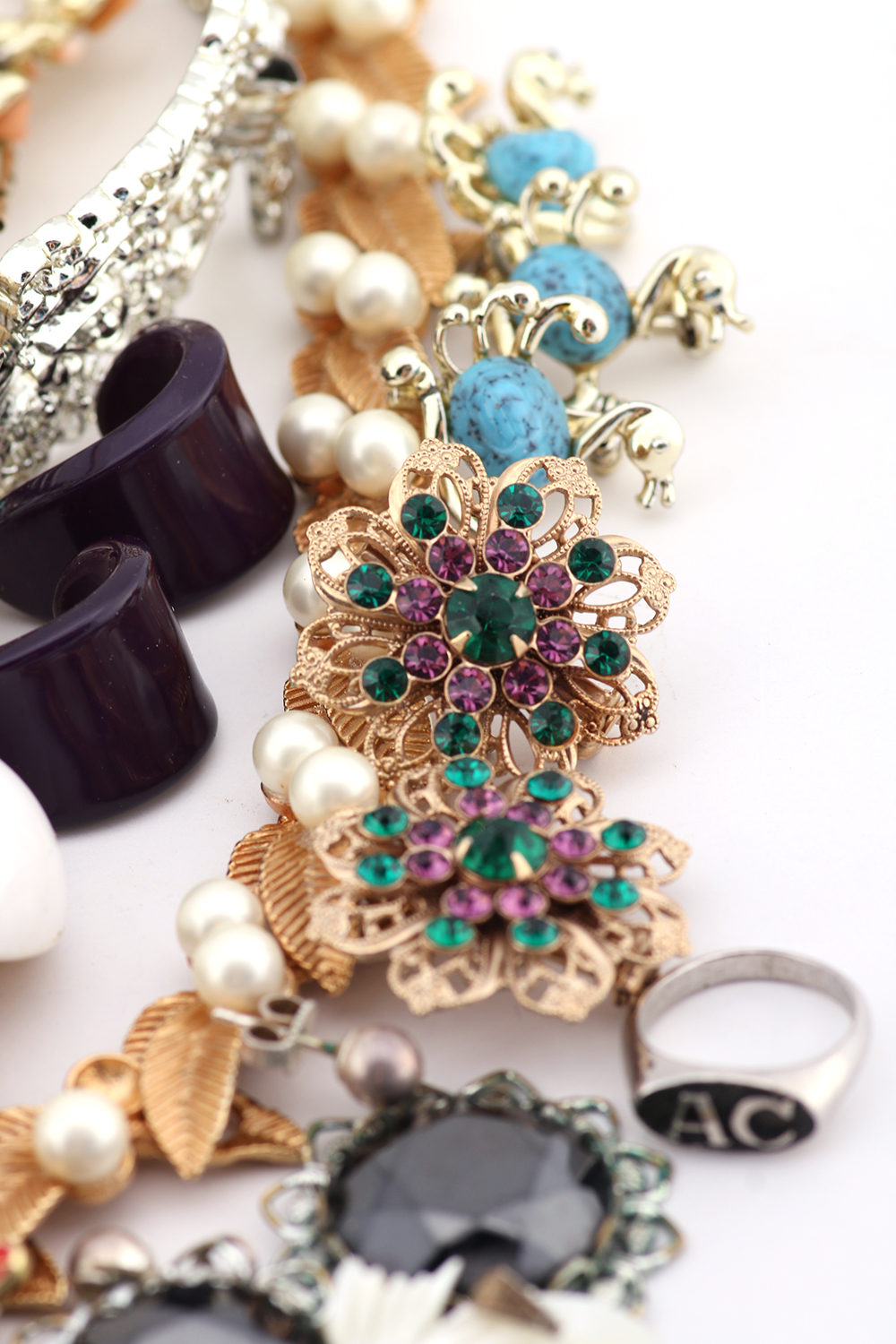 Assortment of Costume Jewelry