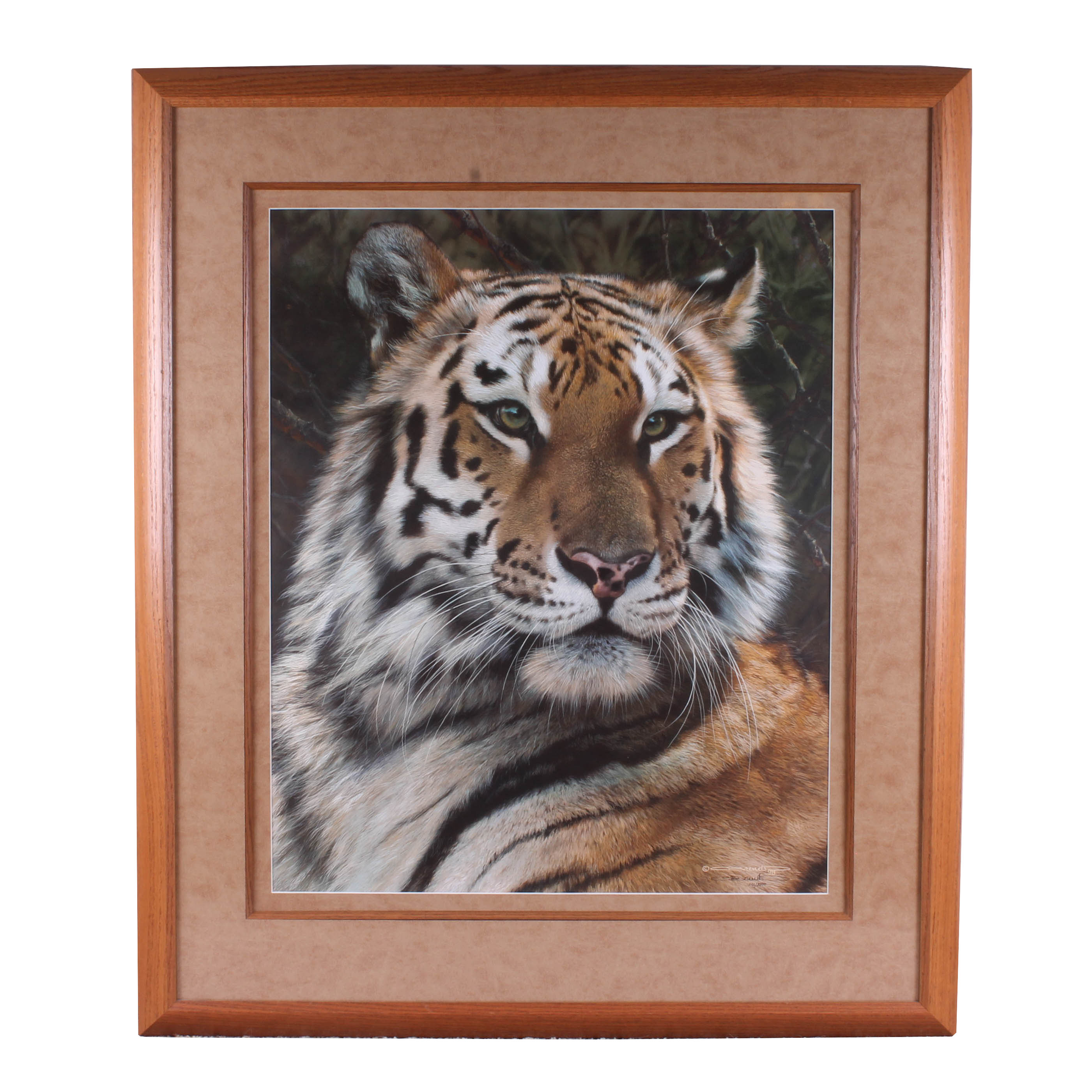 "Last Watch" Offset Lithograph by Carl Brenders