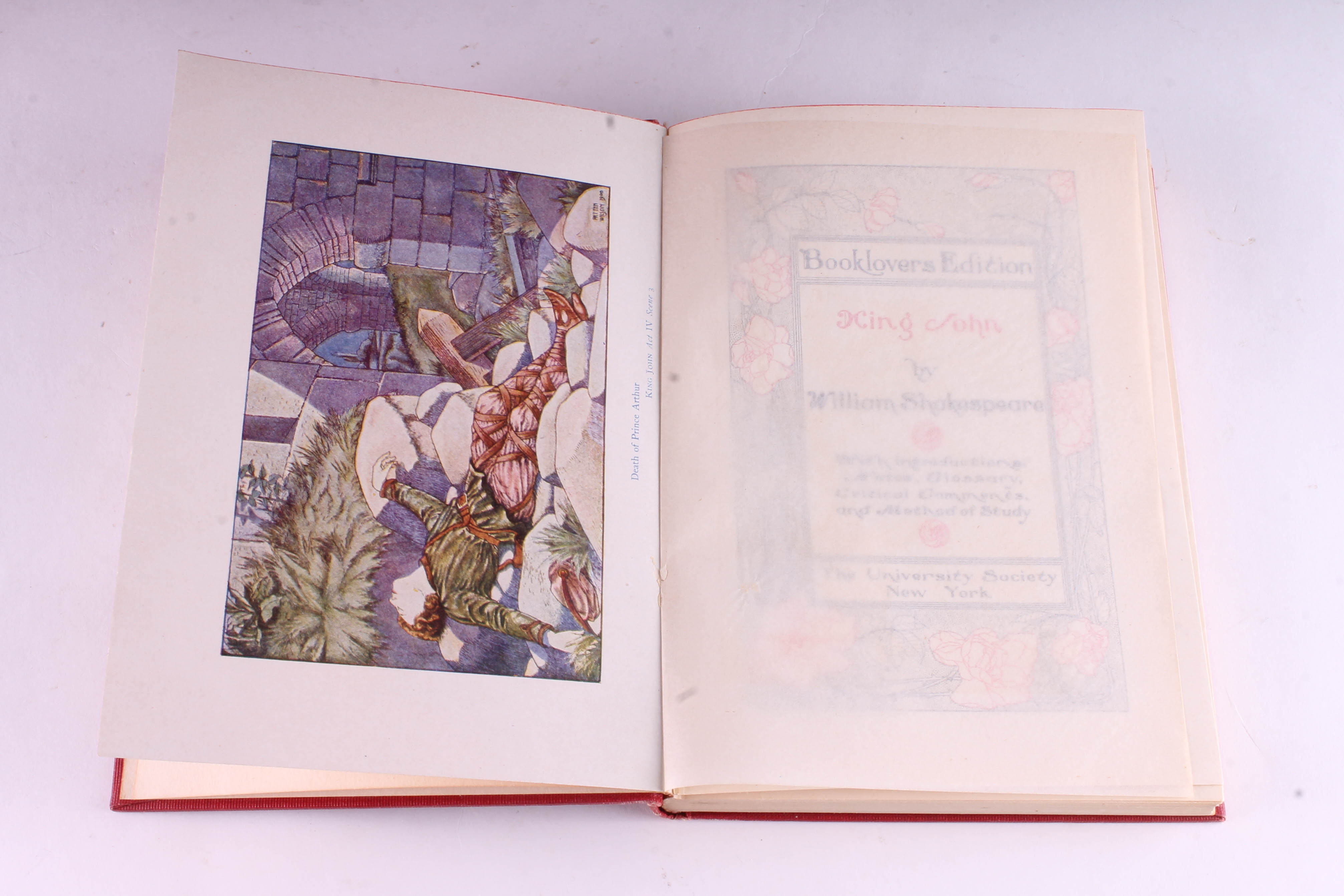 1901 University Society Shakespeare Collection