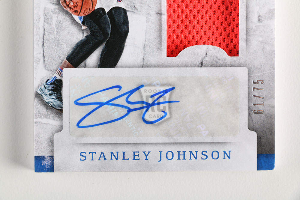 Stanley Johnson Pistons Basketball Card