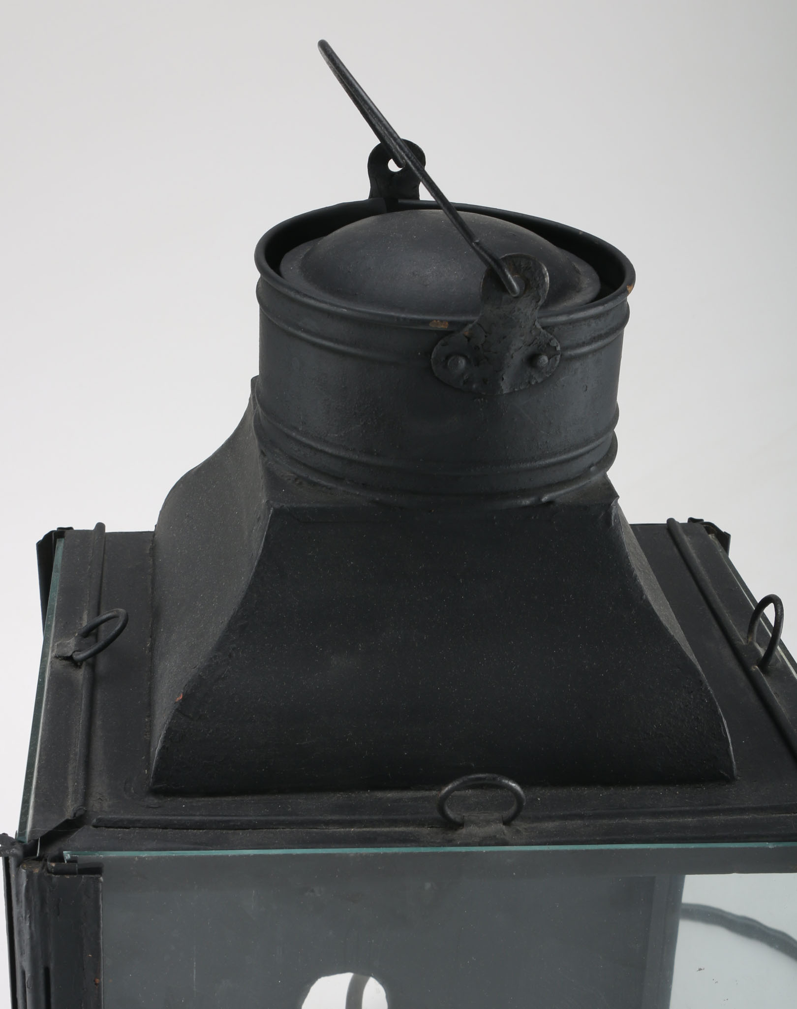 Vintage Metal Train Station Lantern