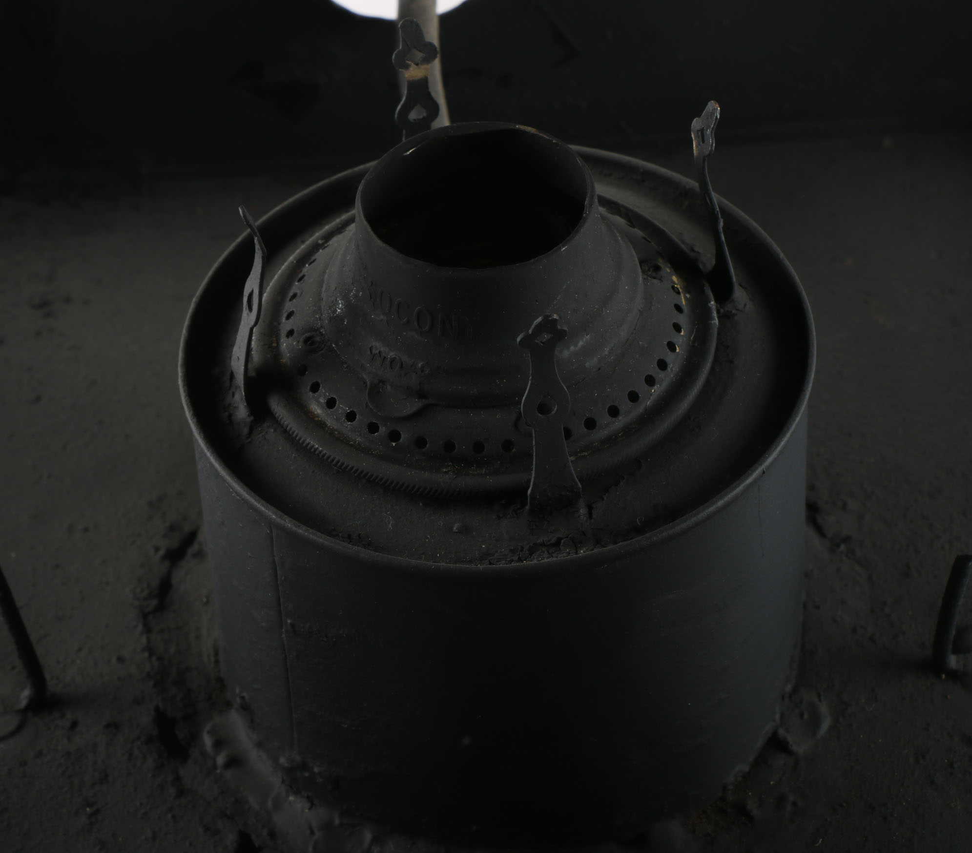 Vintage Metal Train Station Lantern