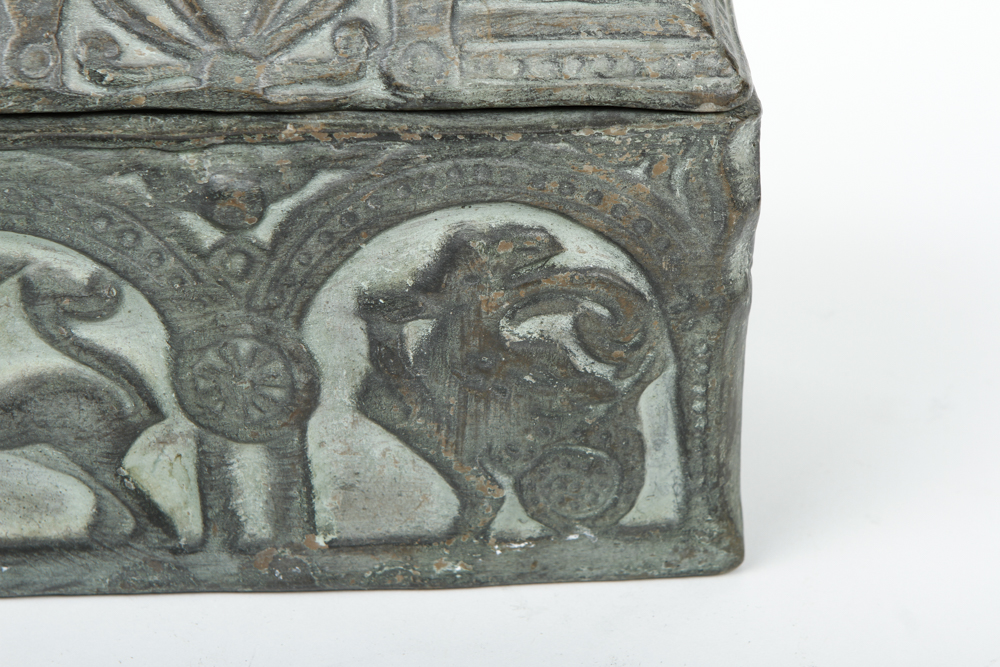 Antique​ ​Ceramic ​​Box​ ​from​ ​Spain