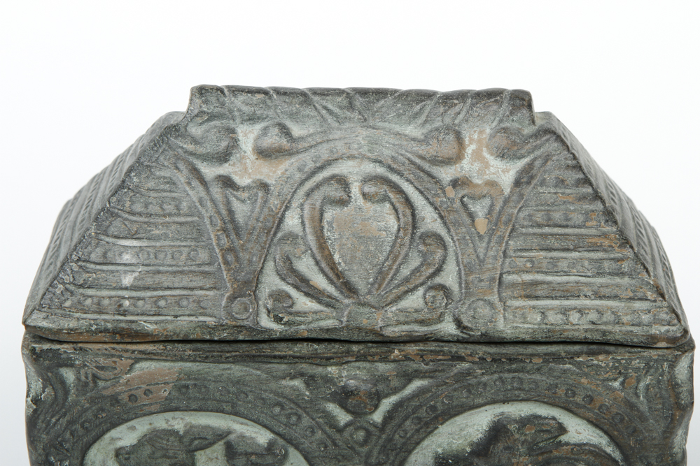 Antique​ ​Ceramic ​​Box​ ​from​ ​Spain