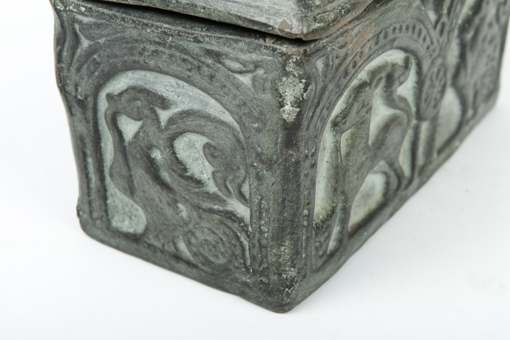 Antique​ ​Ceramic ​​Box​ ​from​ ​Spain