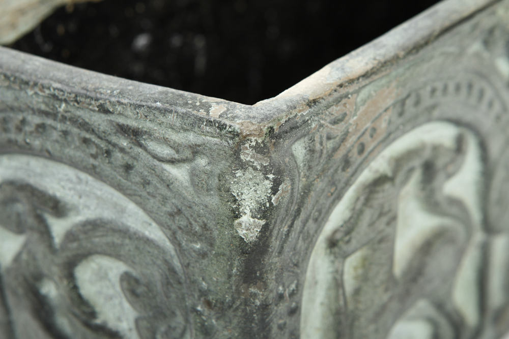 Antique​ ​Ceramic ​​Box​ ​from​ ​Spain