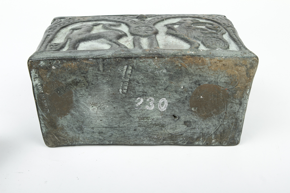 Antique​ ​Ceramic ​​Box​ ​from​ ​Spain