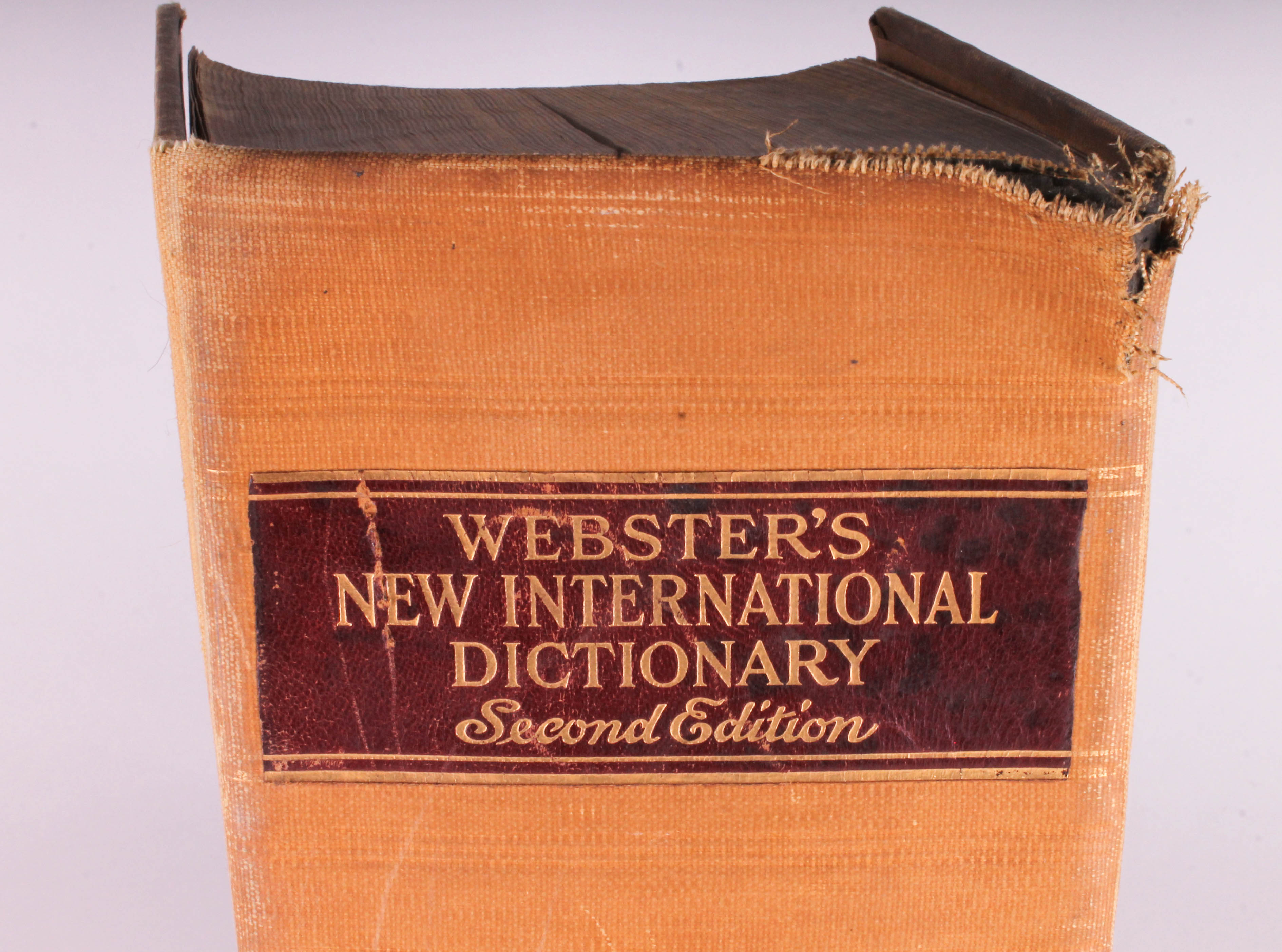 "1934" Websters New International Dictionary by G.& C. Merriam Co.