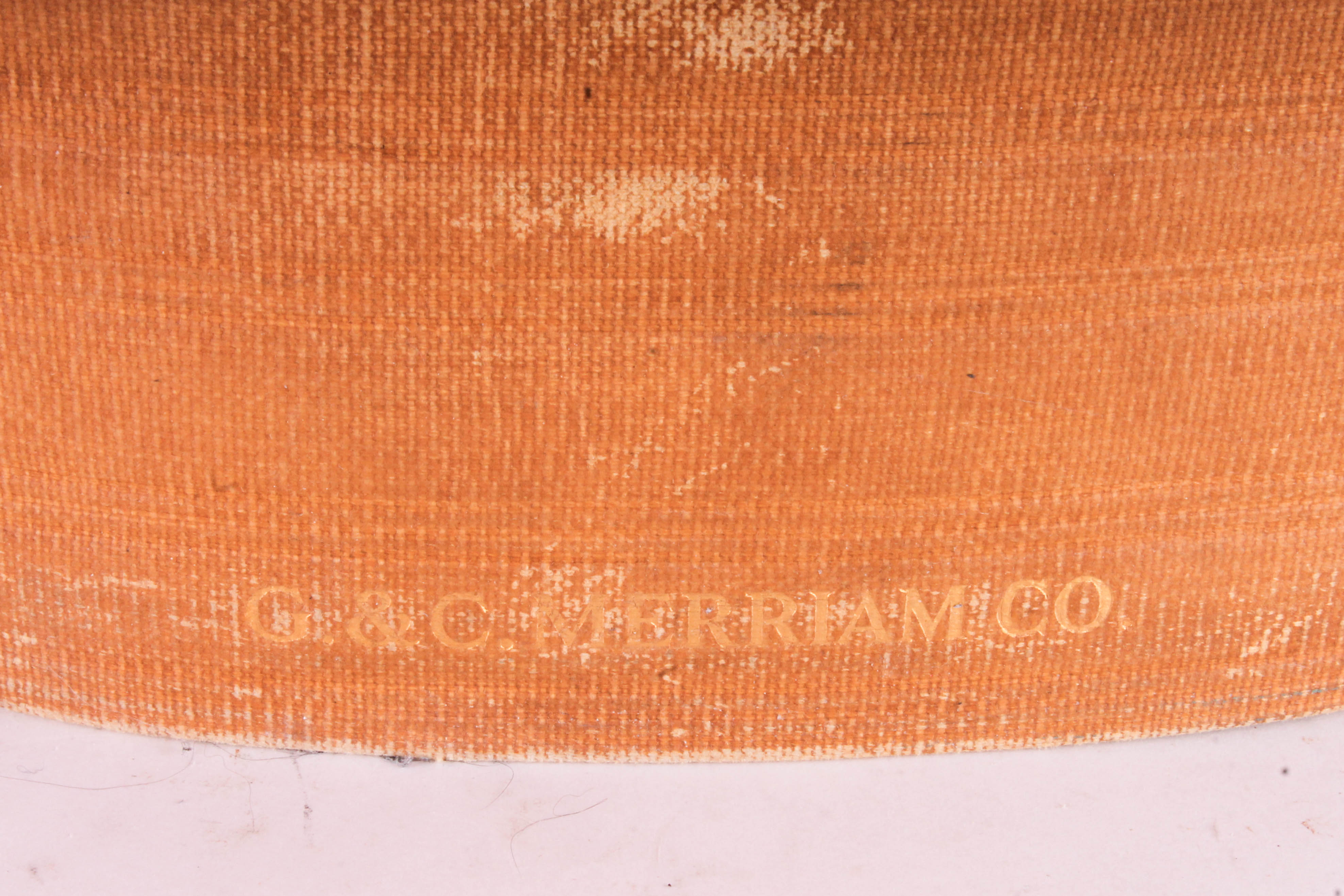 "1934" Websters New International Dictionary by G.& C. Merriam Co.