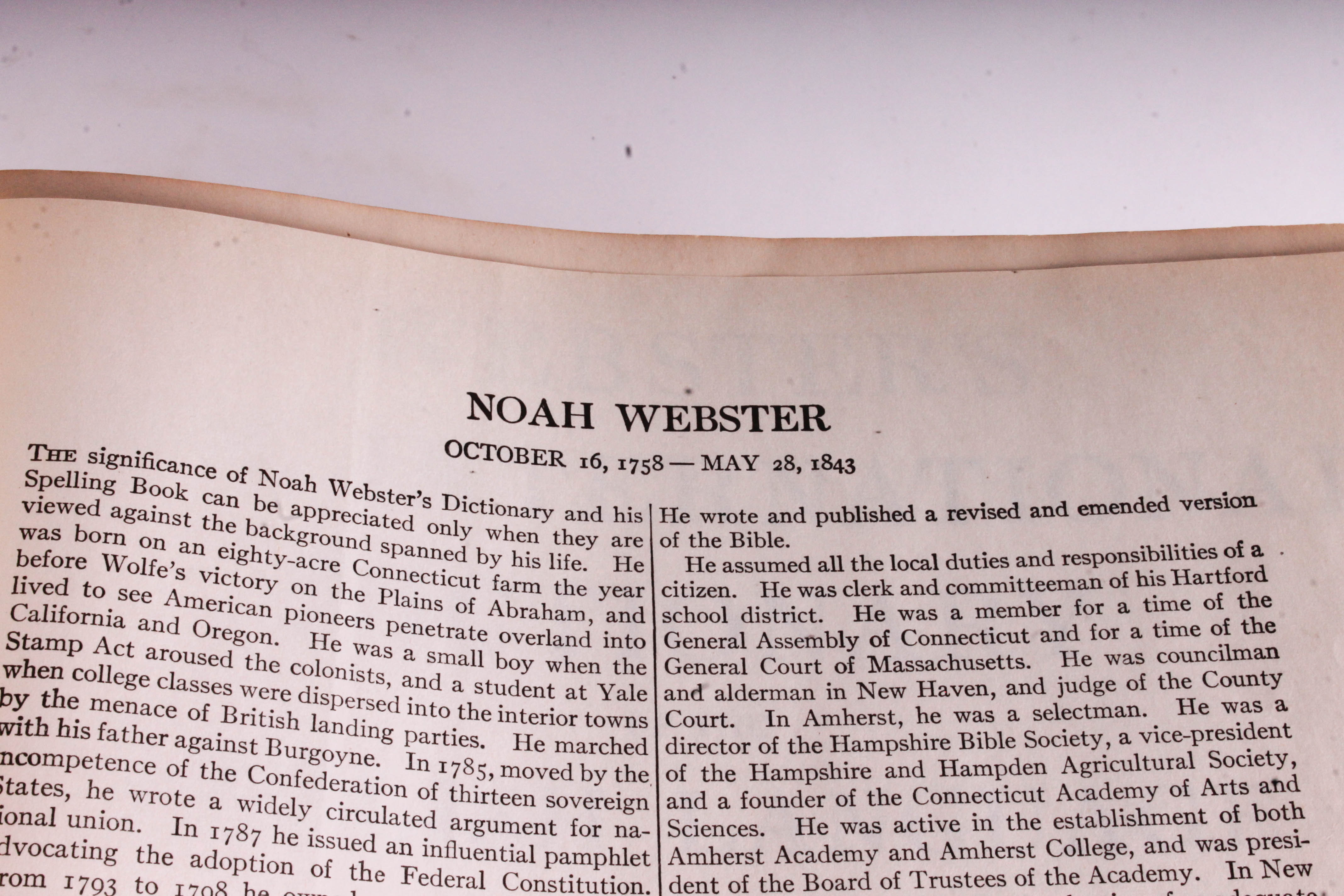 "1934" Websters New International Dictionary by G.& C. Merriam Co.