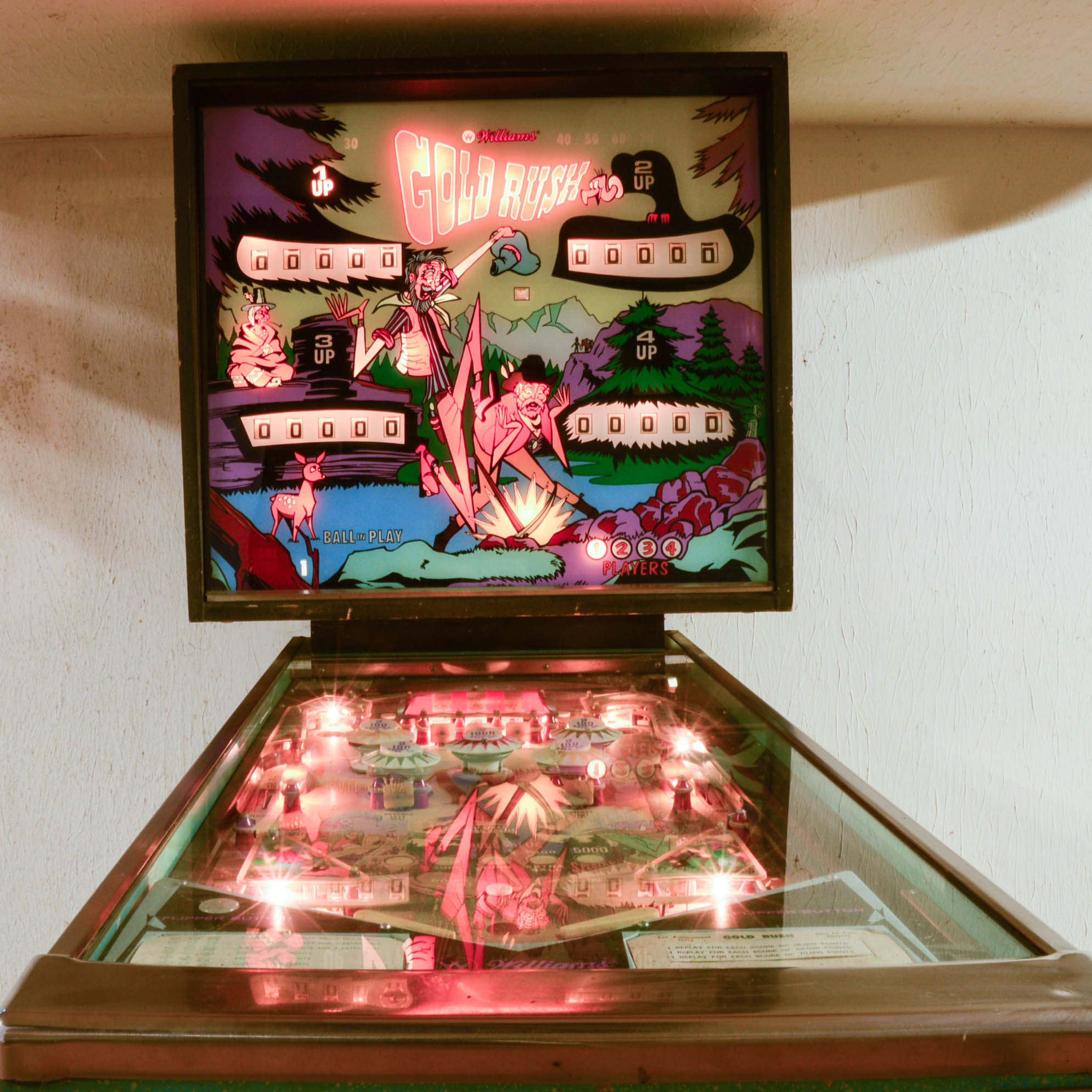 Gold Rush Pinball Machine by Williams
