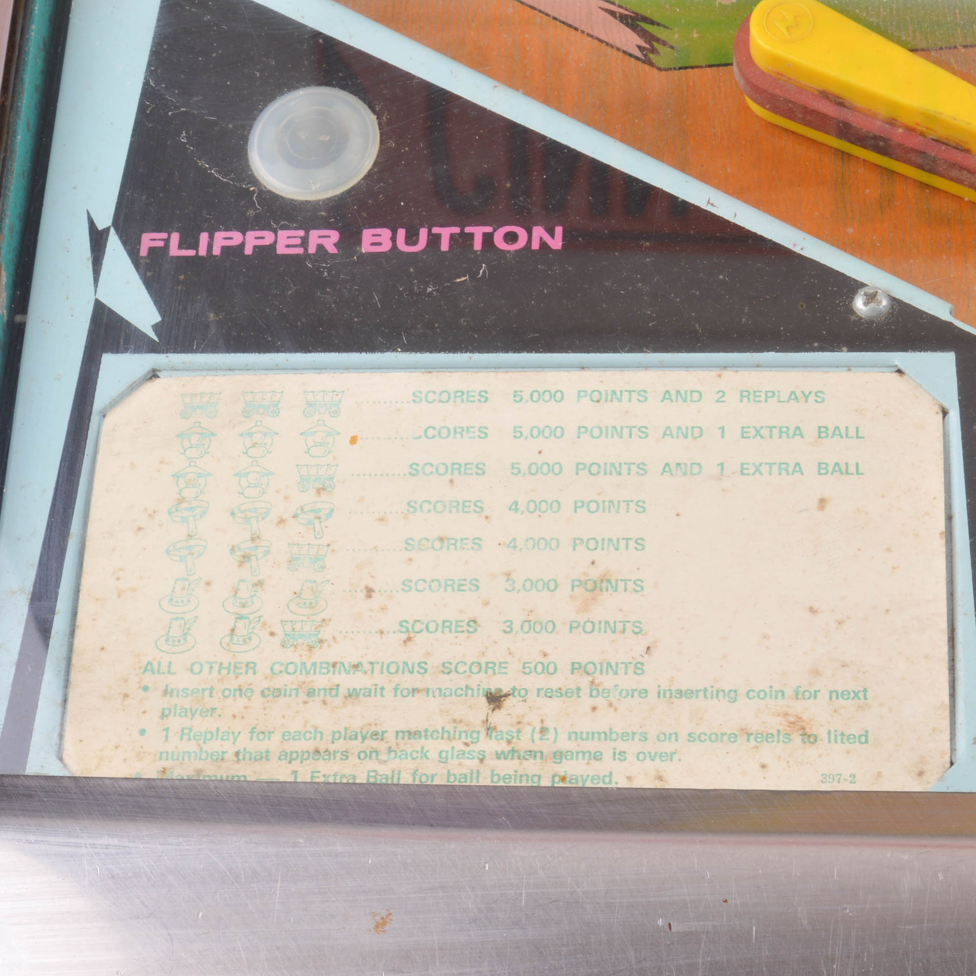 Gold Rush Pinball Machine by Williams