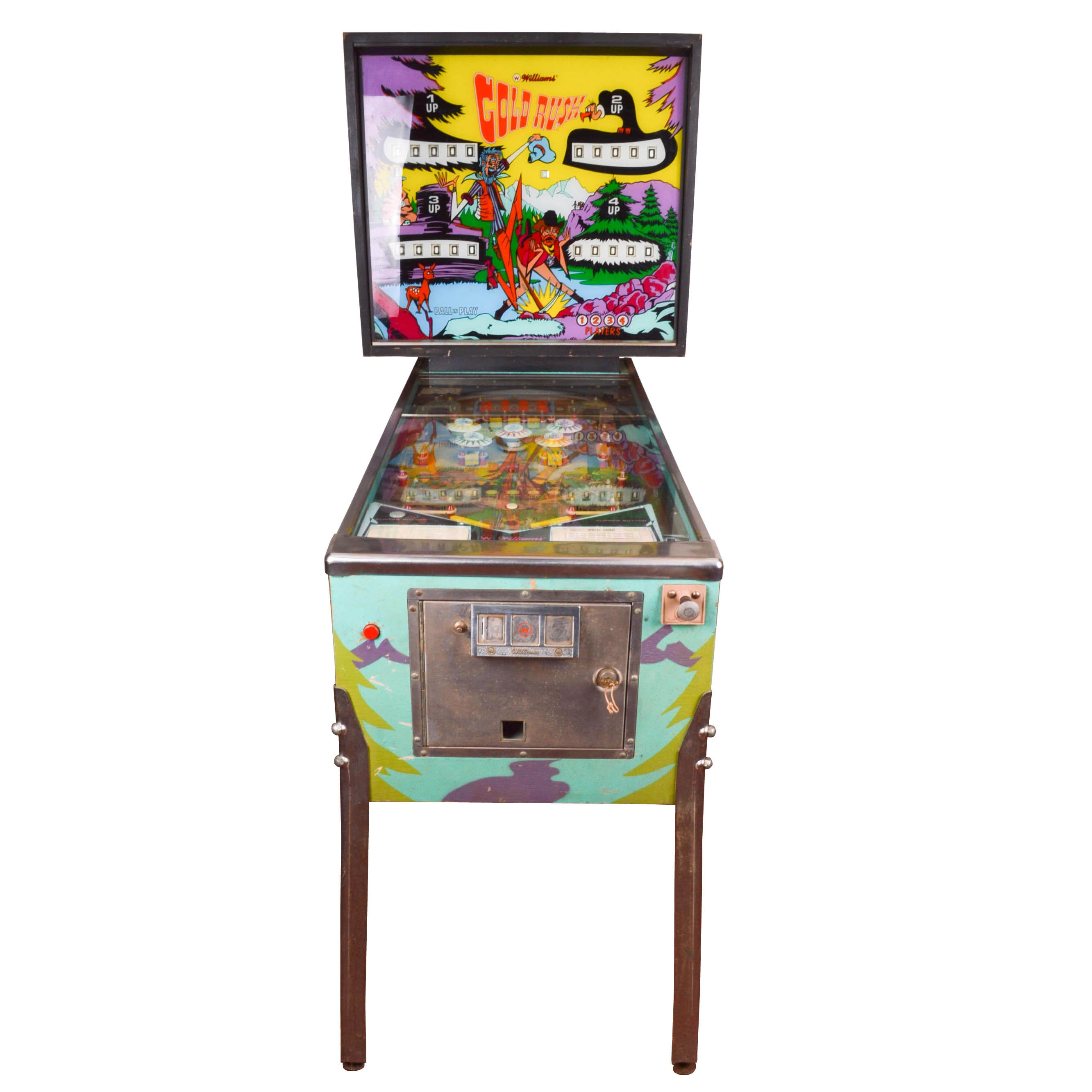 Gold Rush Pinball Machine by Williams