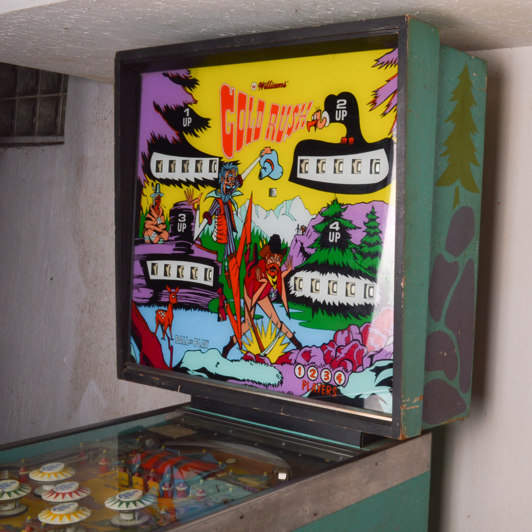 Gold Rush Pinball Machine by Williams