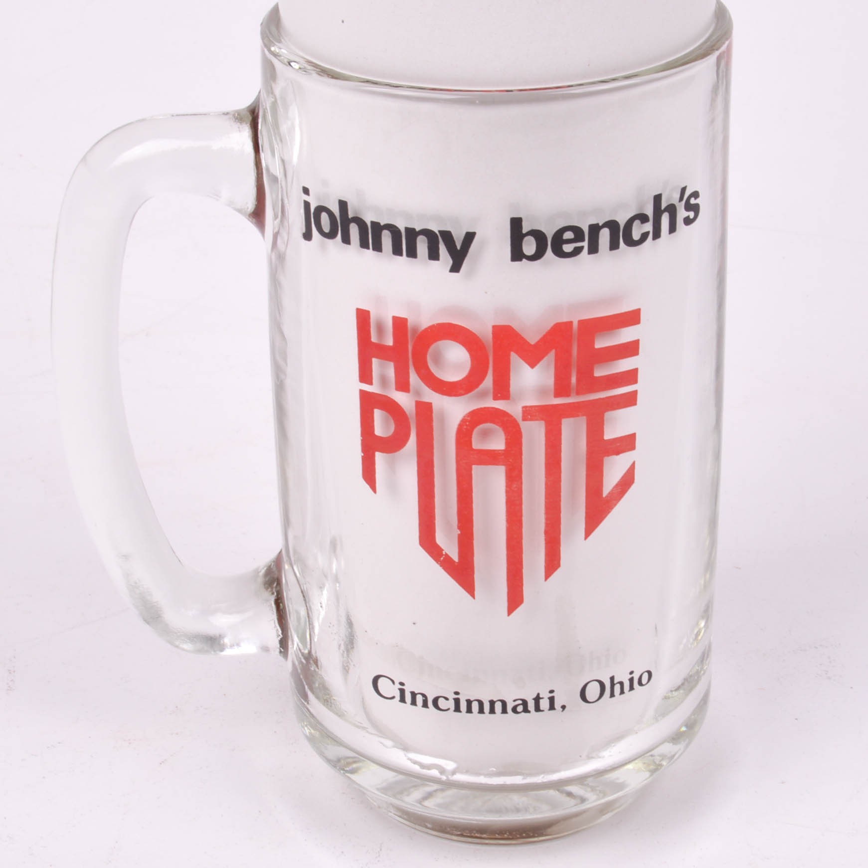 Johnny Bench "Home Plate" Memorabilia