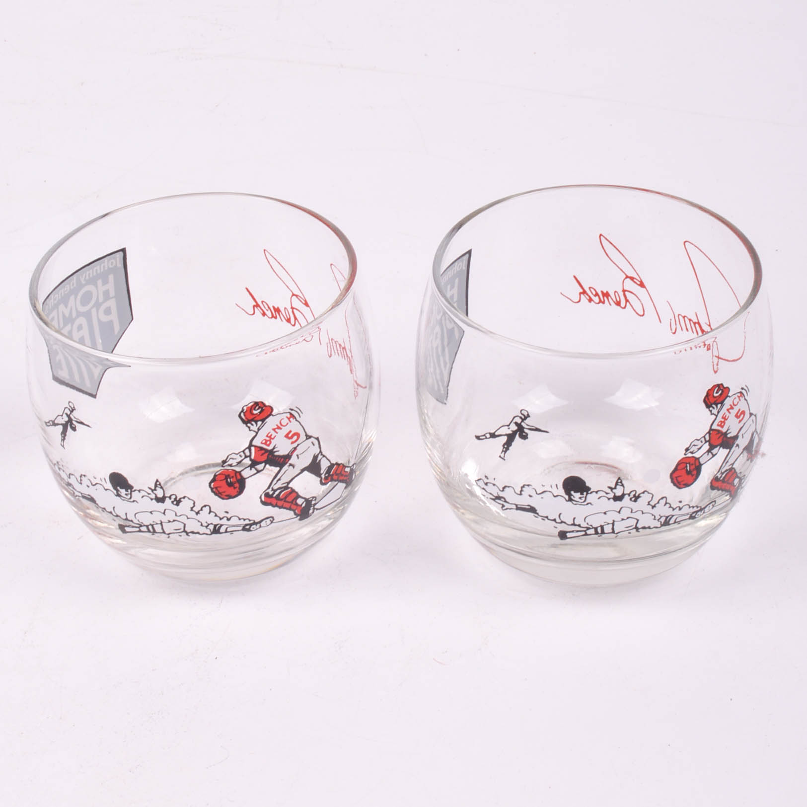 Johnny Bench "Home Plate" Memorabilia