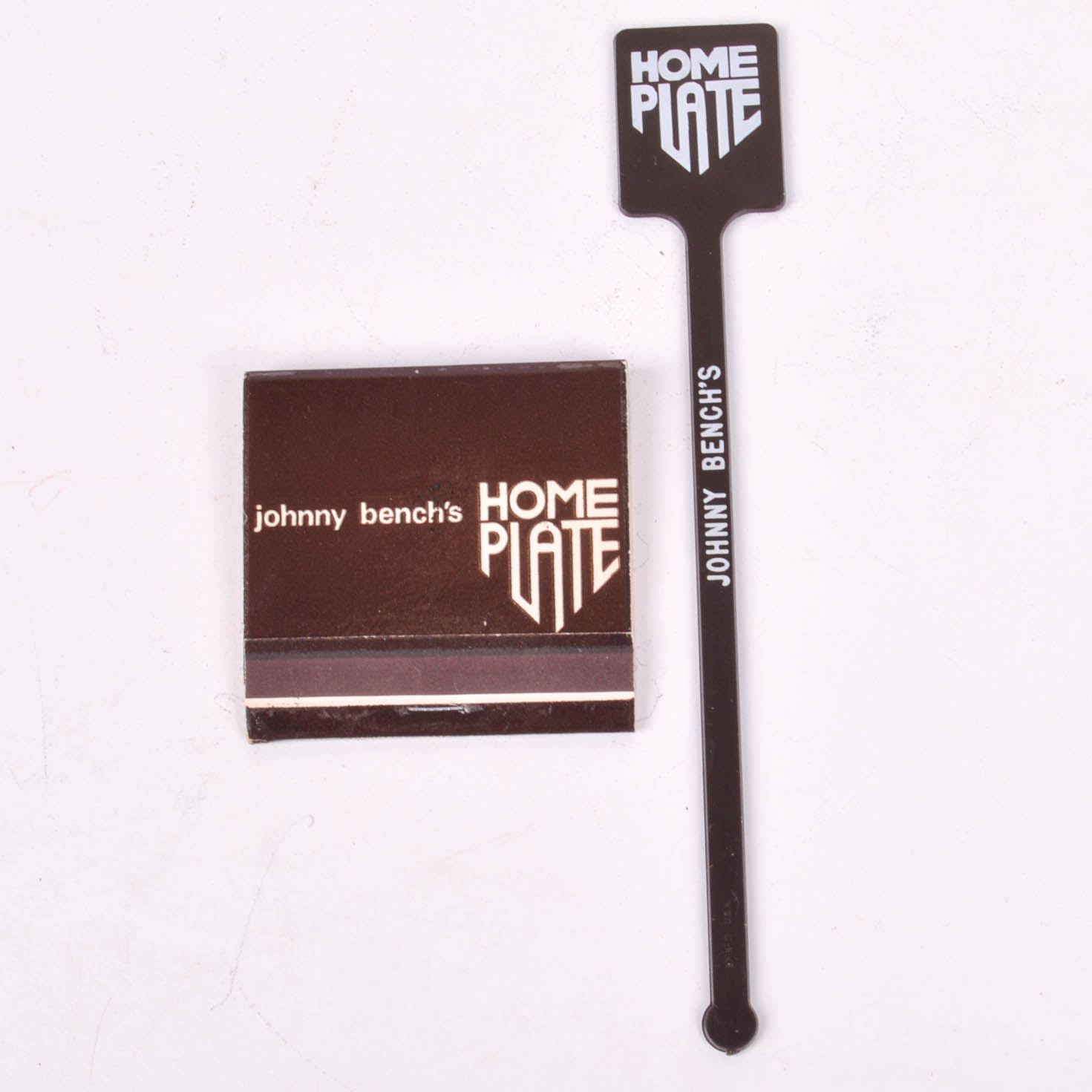 Johnny Bench "Home Plate" Memorabilia