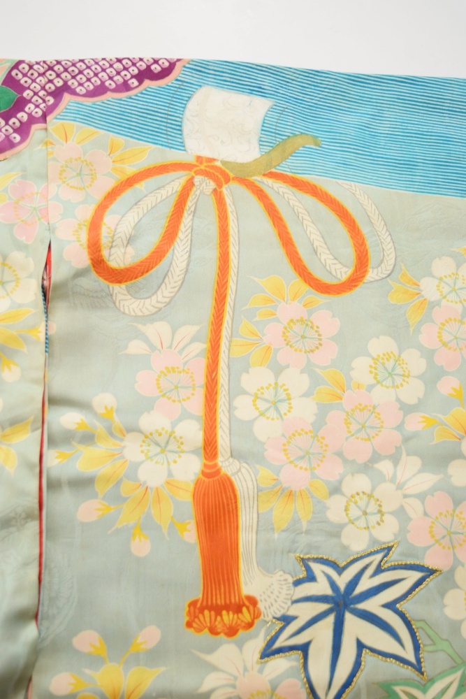 Taisho Period (1920's) Wedding Kimono with Couching