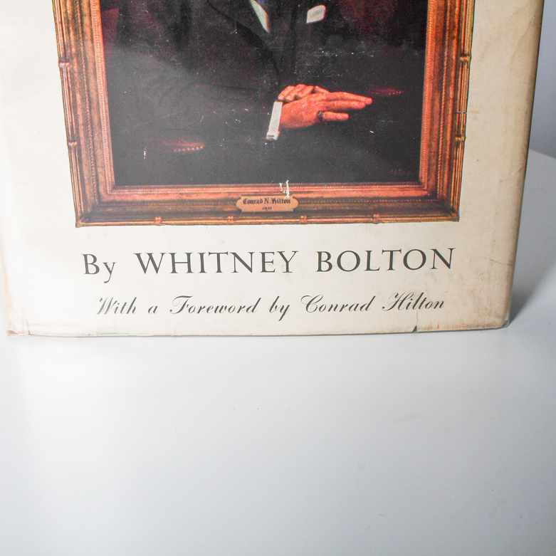 Signed "The Silver Space: The Conrad Hilton Story" Book
